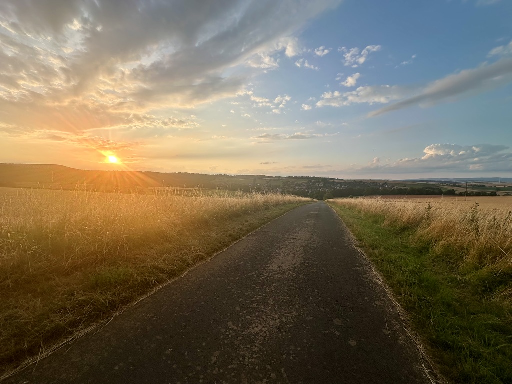 Scenic road background